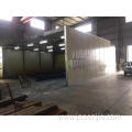 Mobile large parts CE certified telescopic spray booth